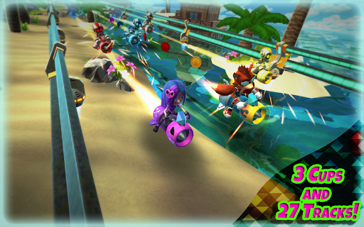 Rocket Racer - Gameplay image of android game
