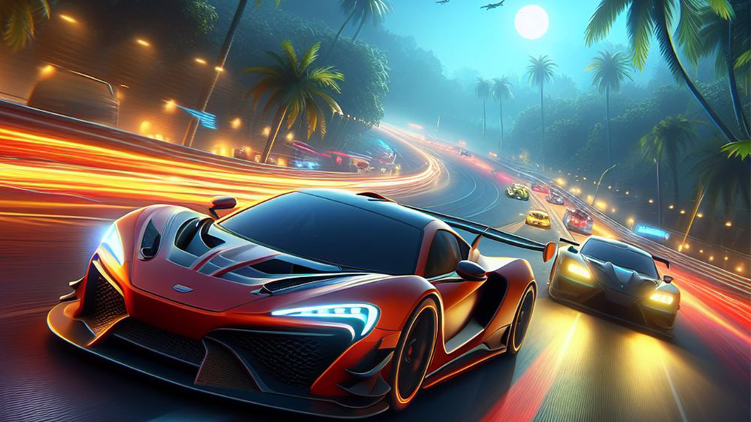 Racing Car Games Race City - عکس بازی موبایلی اندروید