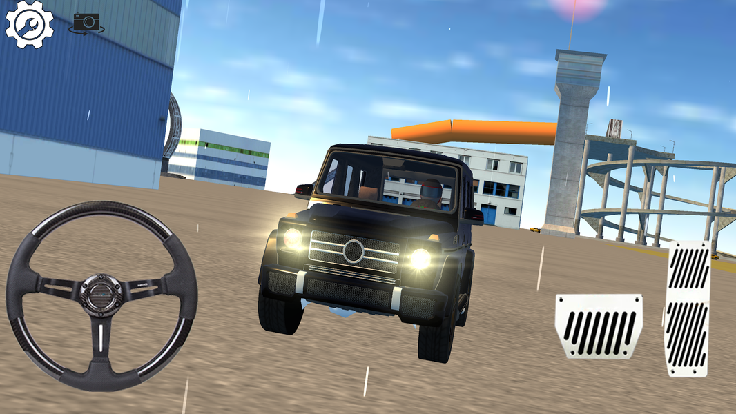 Car Games Steering Modify Cars - Gameplay image of android game