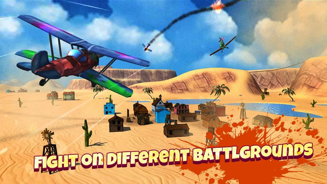 Fortune Planes Battle Royale - Gameplay image of android game