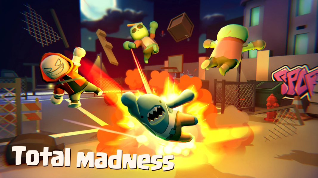 Angry Boys vs Party Guys - Gameplay image of android game