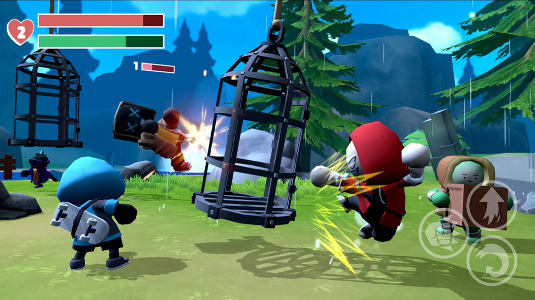 Angry Boys vs Party Guys - Gameplay image of android game