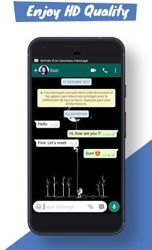 Cool Wallpapers for WhatsApp - Chat Background - Image screenshot of android app