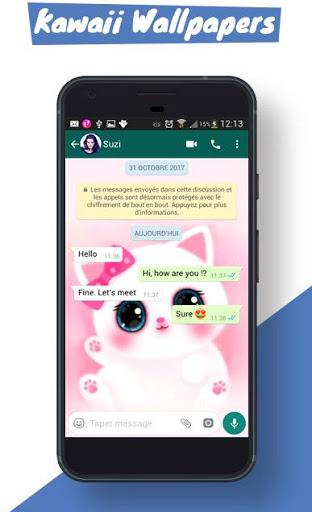 Cool Wallpapers for WhatsApp - Chat Background - Image screenshot of android app