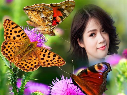 Butterfly Frame Collage - عکس برنامه موبایلی اندروید