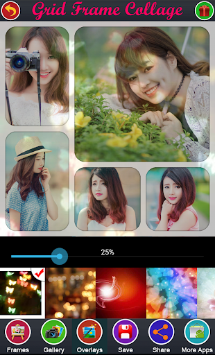 Grid Frame Collage - Image screenshot of android app