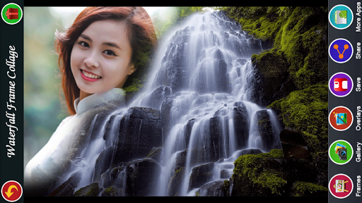 Waterfall Frame Collage - Image screenshot of android app