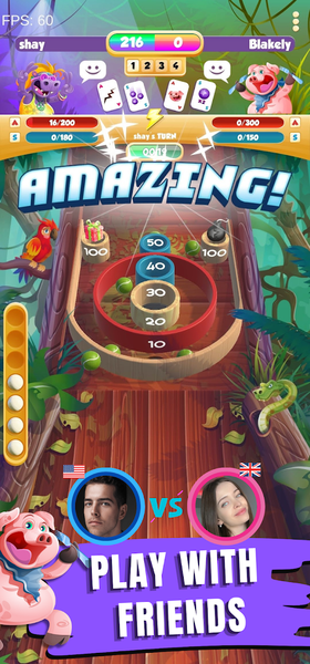 SkeeBoost: Ball Arcade Game - Gameplay image of android game