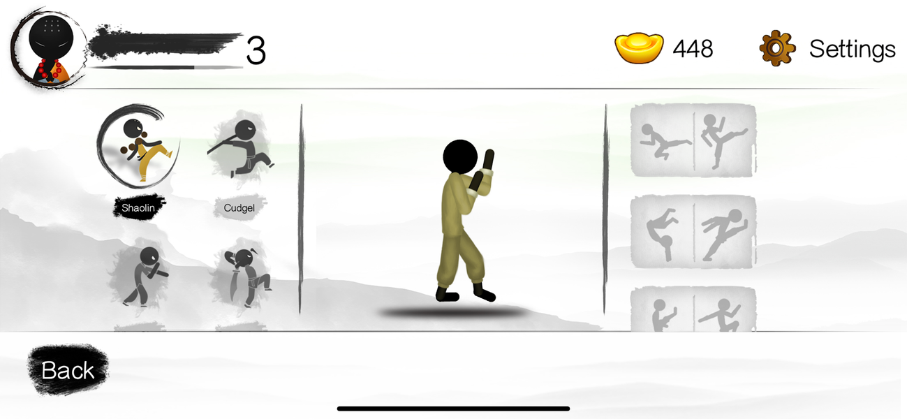 Chinese Kung fu 2 - Gameplay image of android game