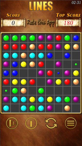 Lines - Gameplay image of android game