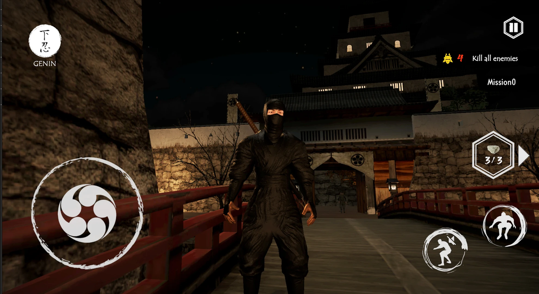 Ninja Assassin - Stealth Game - عکس بازی موبایلی اندروید