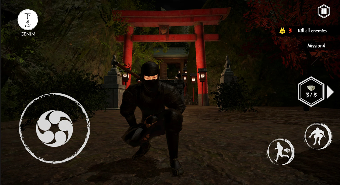 Ninja Assassin - Stealth Game - عکس بازی موبایلی اندروید