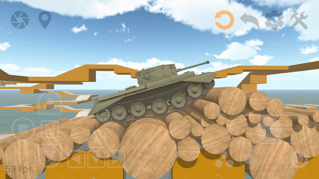 Tank Physics Mobile - عکس بازی موبایلی اندروید
