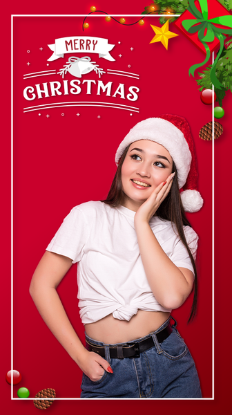 Christmas NewYear Photo Frames - عکس برنامه موبایلی اندروید