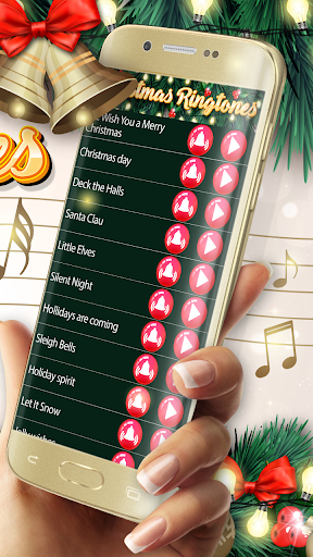 Christmas Ringtones - Notification Sounds & Alarm - Image screenshot of android app