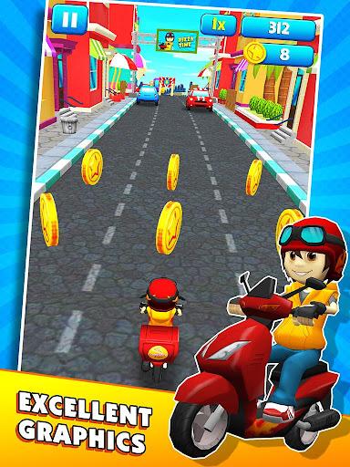 Subway Scooters Race - Gameplay image of android game