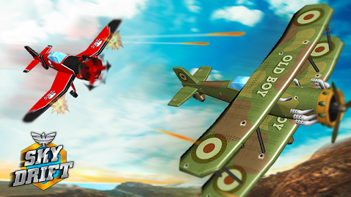 Sky Drift - Air Race Battle - Gameplay image of android game