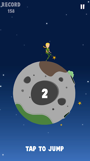 Little Prince Jump - Gameplay image of android game