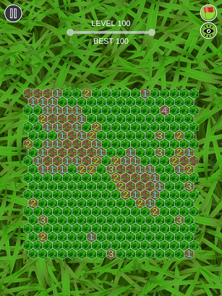Hexagon Minesweeper - Gameplay image of android game