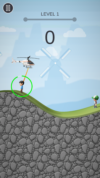 Rescue Helicopter - Gameplay image of android game
