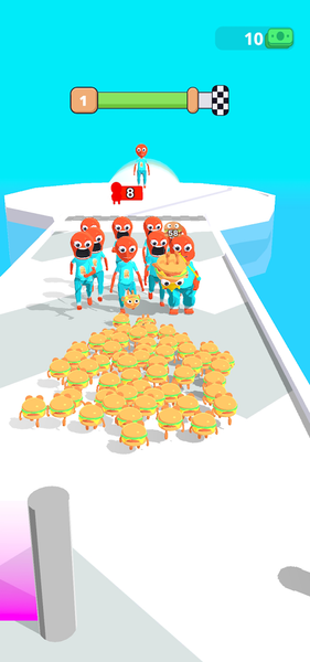 Burger Crowd - Gameplay image of android game