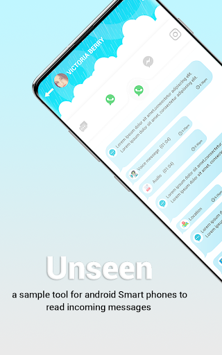 View Deleted Messages - Unseen - عکس برنامه موبایلی اندروید