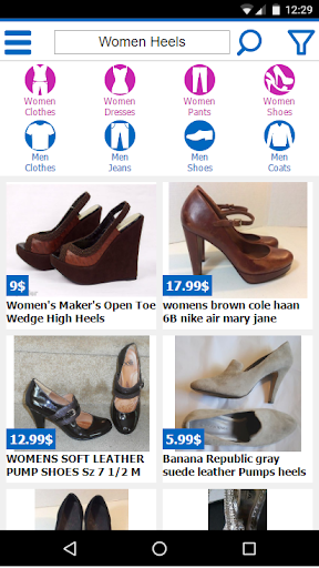 clothes shopping online - عکس برنامه موبایلی اندروید