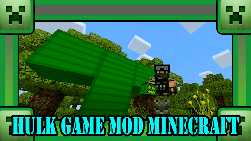 Hulk Minecraft Mod Addon MCPE - Image screenshot of android app