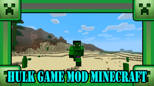 Hulk Minecraft Mod Addon MCPE - Image screenshot of android app