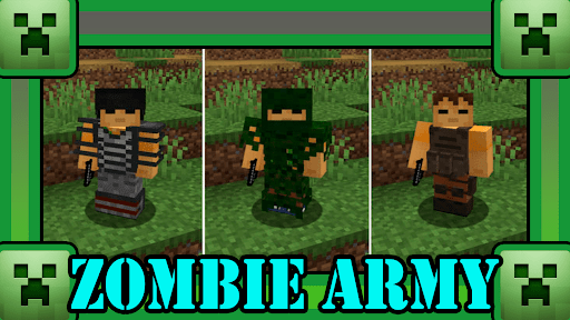 Zombie Minecraft Game MOD MCPE - Image screenshot of android app