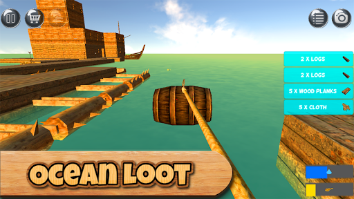 Survival Ocean : Survivor Pirate Ship - عکس بازی موبایلی اندروید