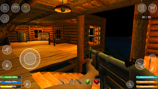 Survival Boat House Building - Gameplay image of android game