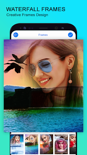 Waterfall Collages Maker - Image screenshot of android app