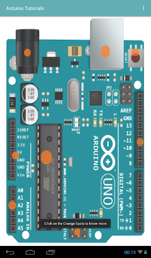 Arduino Tutorials - عکس برنامه موبایلی اندروید