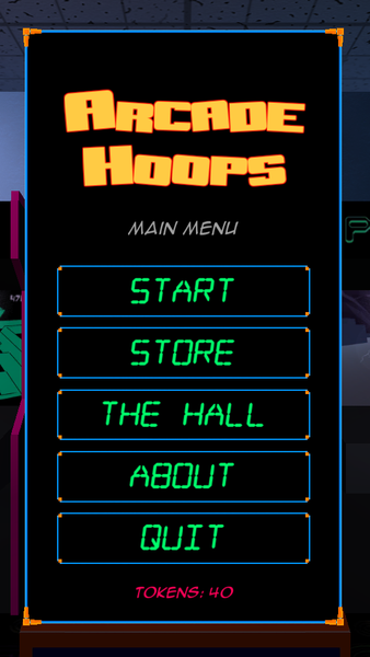 Arcade Hoops - Gameplay image of android game