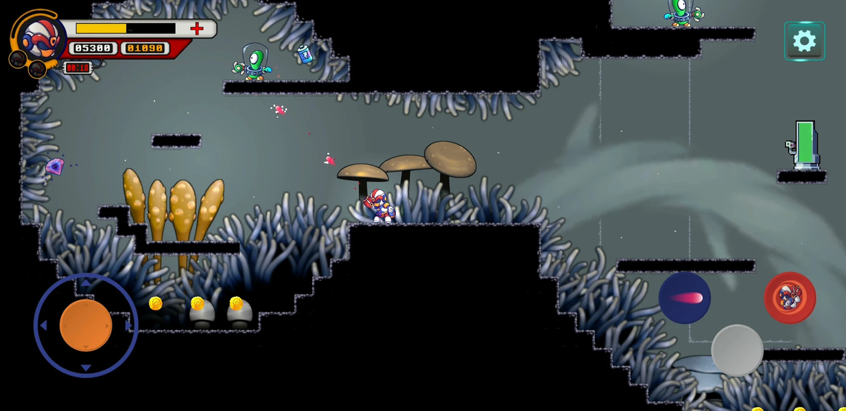 Omega Space Soldier - Image screenshot of android app