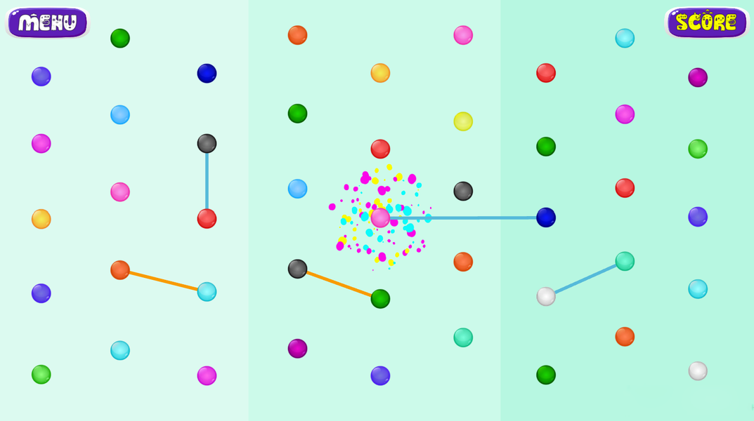 Triangle-Line-Dot - Gameplay image of android game