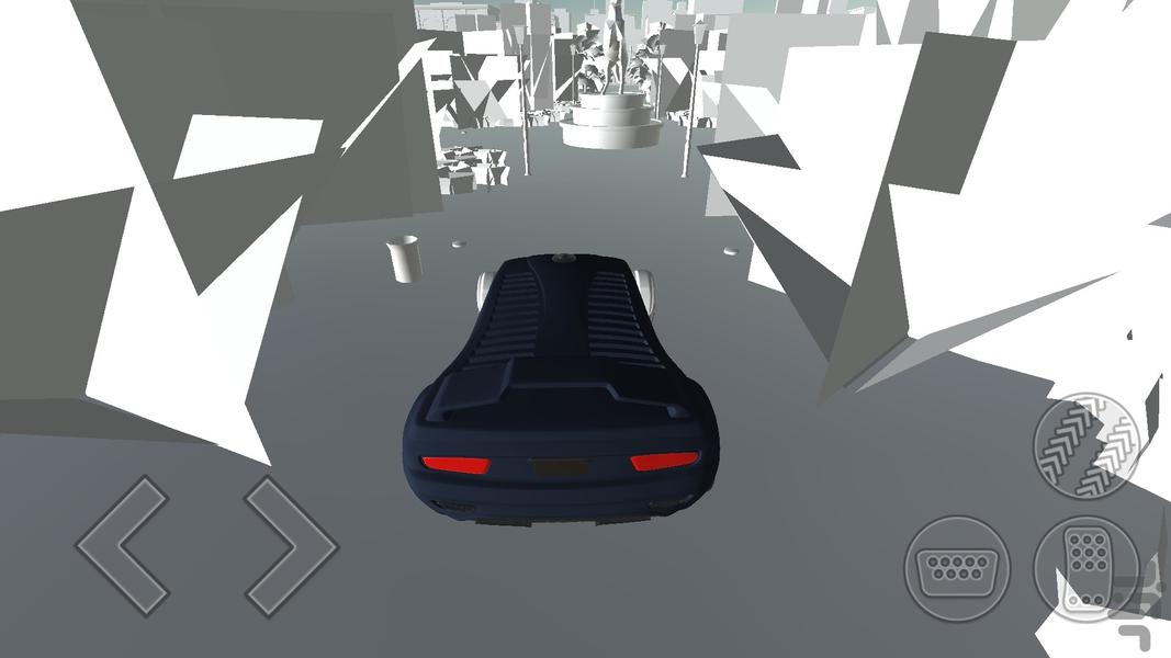 آموزشگاه رانندگی سفید - Gameplay image of android game