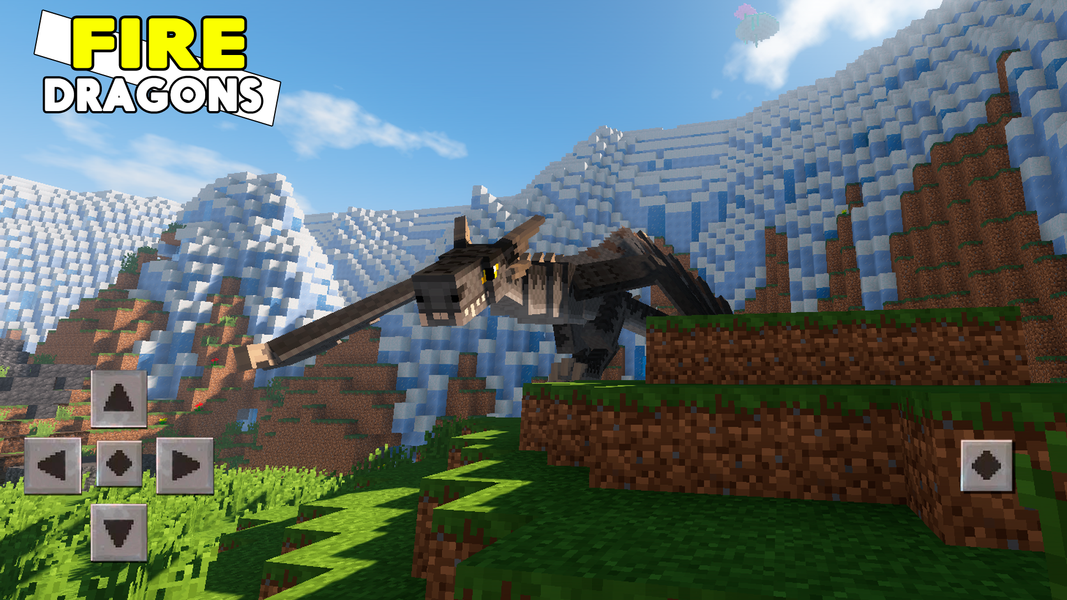 Dragons Mod for Minecraft PE - عکس برنامه موبایلی اندروید