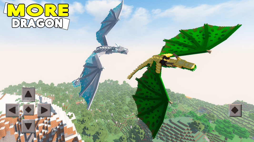 Dragons Mod for Minecraft PE - عکس برنامه موبایلی اندروید