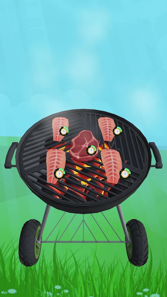Grill Master - ۳D Cooking Game - عکس بازی موبایلی اندروید