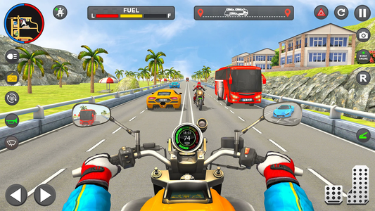 Baixe Racing In Moto: Traffic Race no PC