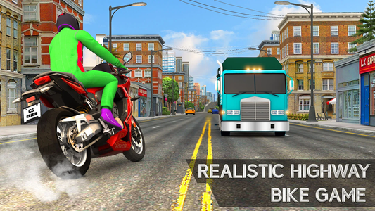 Mega Jogo de Motos Com Gráficos Incríveis Para Android – Moto Traffic Bike  Race Game 3d 