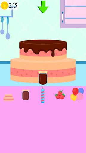 cooking birthday cake game - عکس برنامه موبایلی اندروید