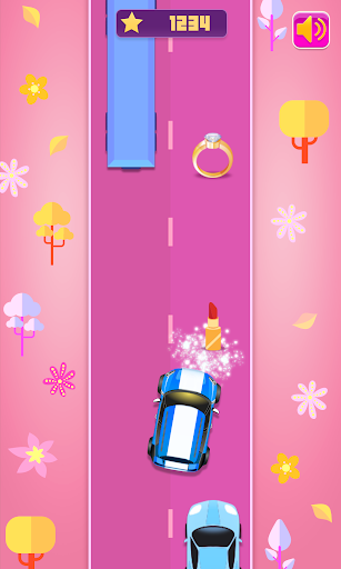 Girls Racing, Fashion Car Race - Gameplay image of android game