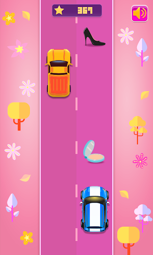 Girls Racing, Fashion Car Race - Gameplay image of android game