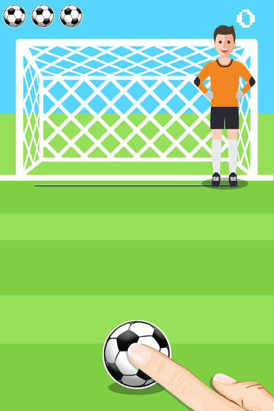 Penalty Shootout Game Offline - Gameplay image of android game