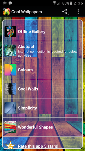 Cool Wallpapers - عکس برنامه موبایلی اندروید