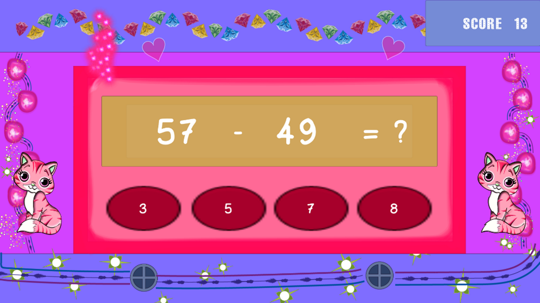 Lili a-Fun Math Game - عکس بازی موبایلی اندروید