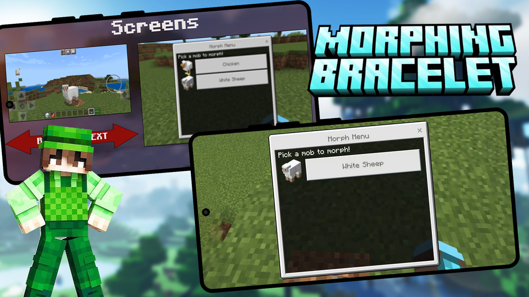 Morphing Bracelet Mod MCPE - عکس برنامه موبایلی اندروید